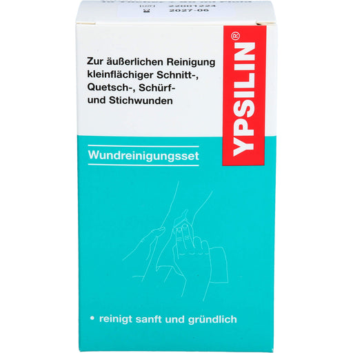 YPSILIN Wundreinigungsset zur Reinigung von kleinflächigen Wunden, 1 St. Set