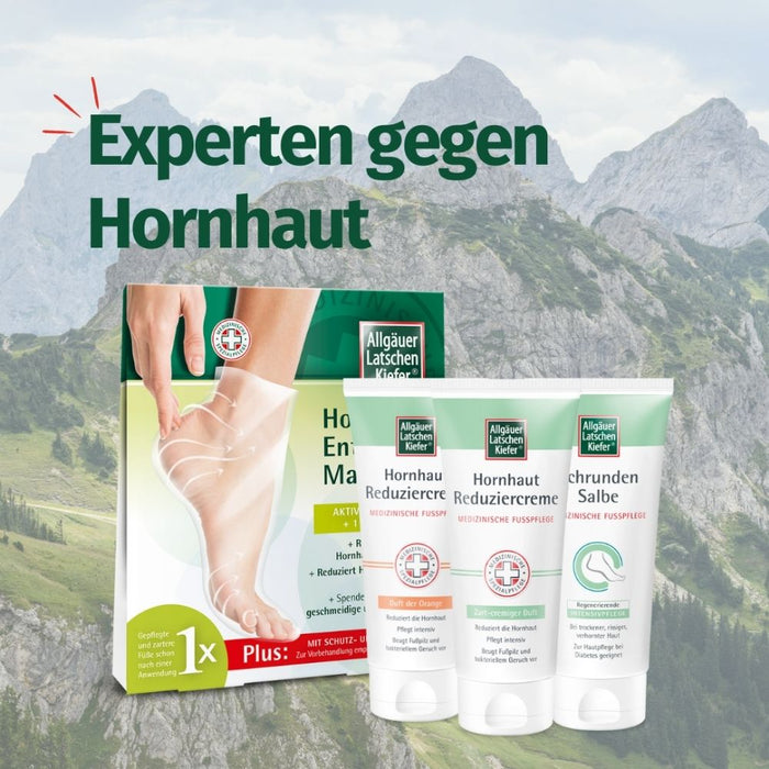 Allgäuer Latschenkiefer Hornhaut Reduziercreme, 100 ml Creme