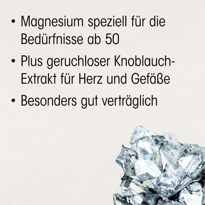 Dr. Böhm Magnesium 50 plus für Muskeln, Nerven und den Energiestoffwechsel, 60 pc Tablettes