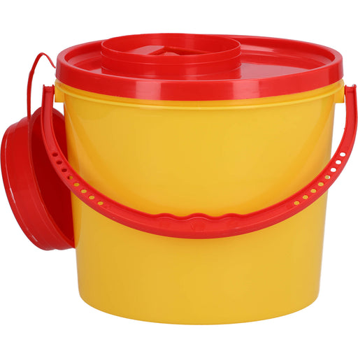 Kanüleneimer 5L gelb, 1 St 