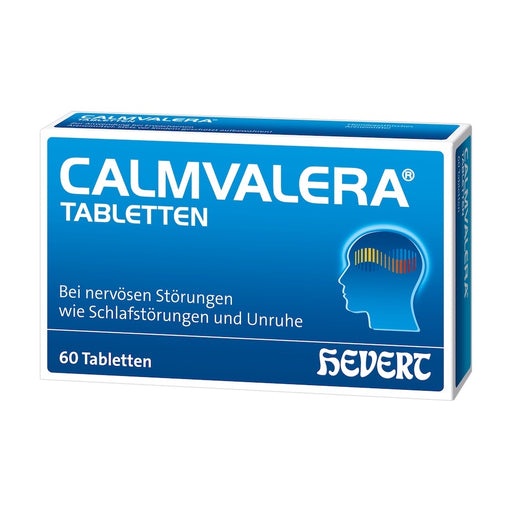 Calmvalera Tabletten bei nervösen Störungen wie Schlafstörungen und Unruhe, 60 St. Tabletten