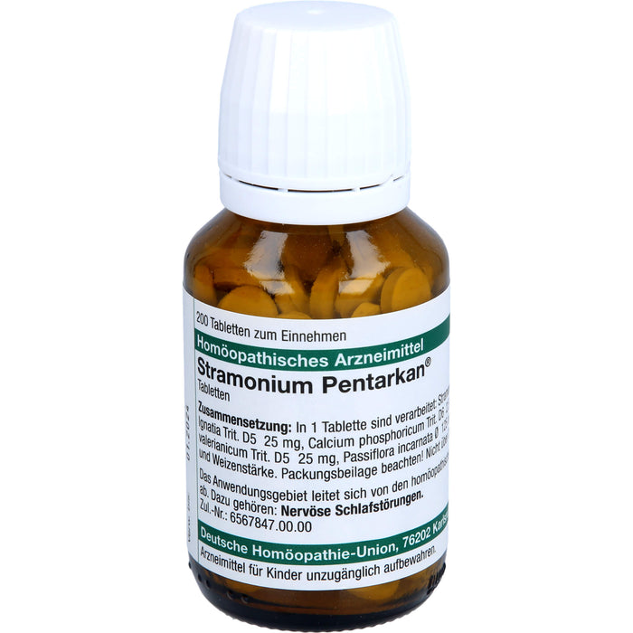 Stramonium Pentarkan  Tabletten, 200 pcs. Tablets