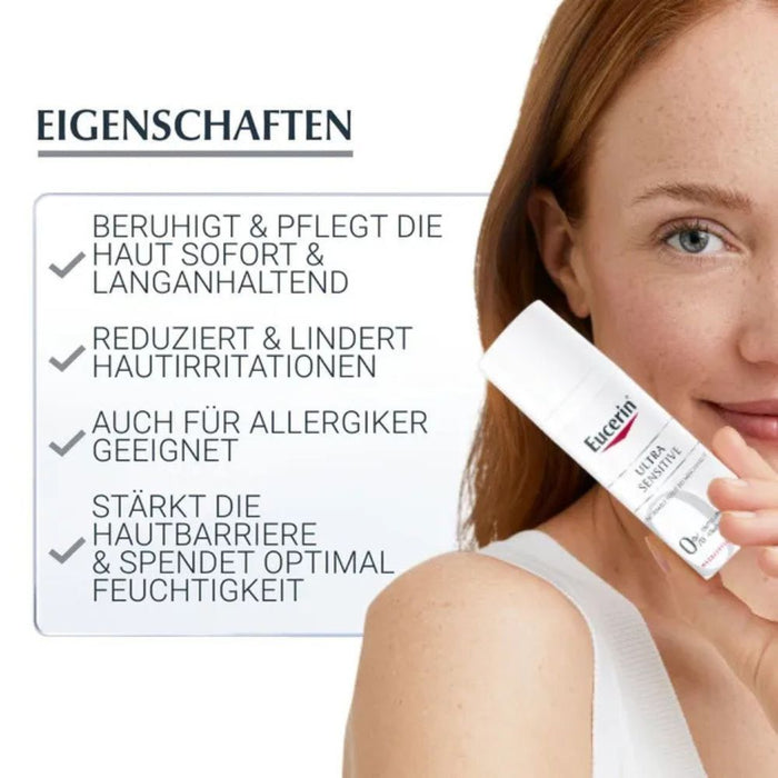 Eucerin SEH UltraSENSITIVE FÜR NORMALE BIS MISCHHA, 50 ml Cream
