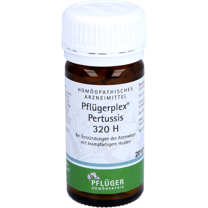 Pflügerplex Pertussis 320 H Tabletten bei Entzündungen der Atemwege, 100 pcs. Tablets