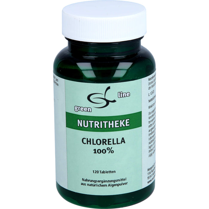 Green Line Nutritheke Chlorella 100% Tabletten, 120 St. Tabletten