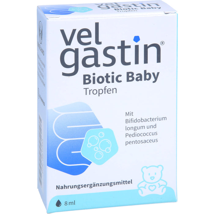 Velgastin Biotic Baby Tropfen, 8 ml Solution