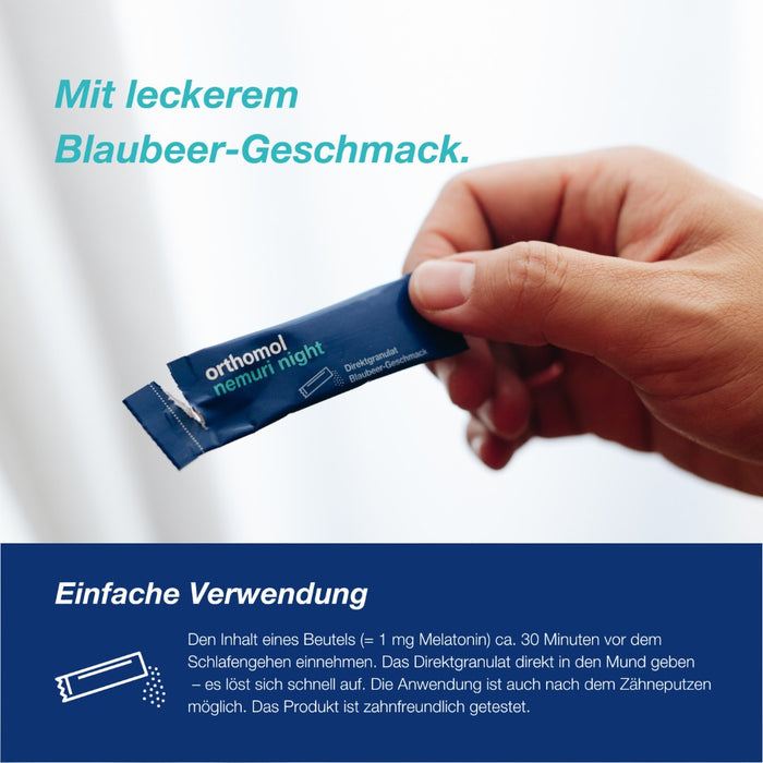 Orthomol Nemuri night (Direktgranulat), 30 St. Tagesportionen