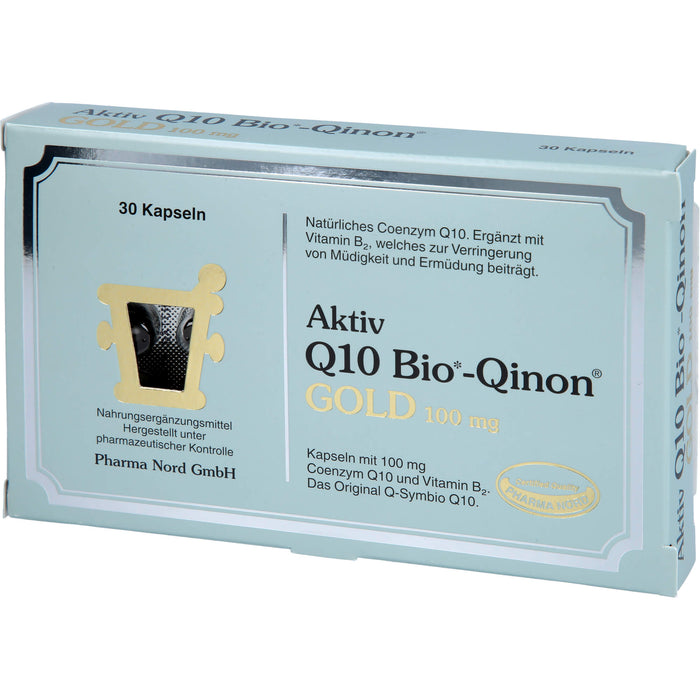 Pharma Nord Q10 Bio-Qinon Gold 100 mg Kapseln, 30 pc Capsules