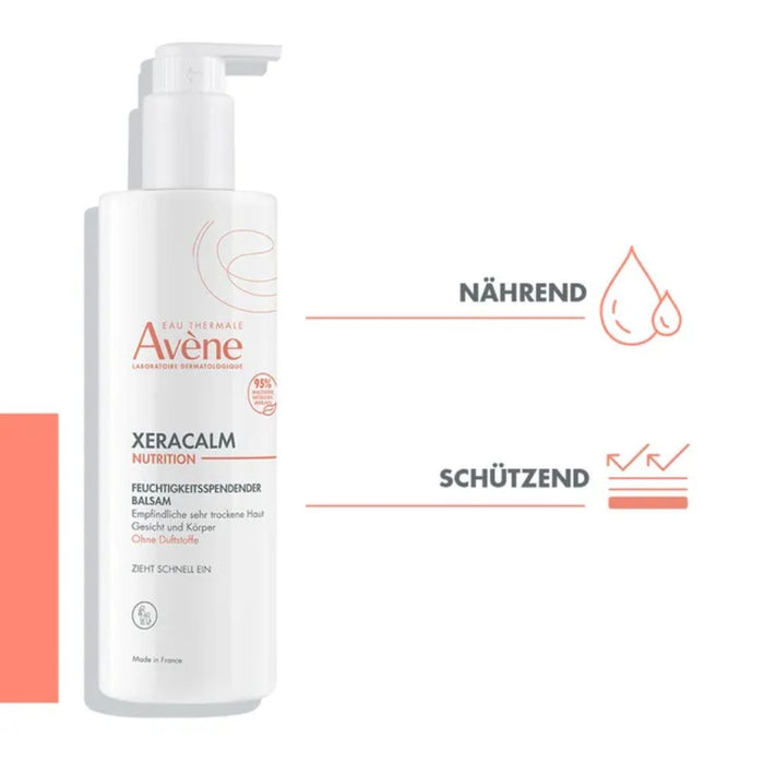 Avène XeraCalm Nutrition feuchtigkeitsspendender Balsam - für sehr trockene Haut, 400 ml Balm