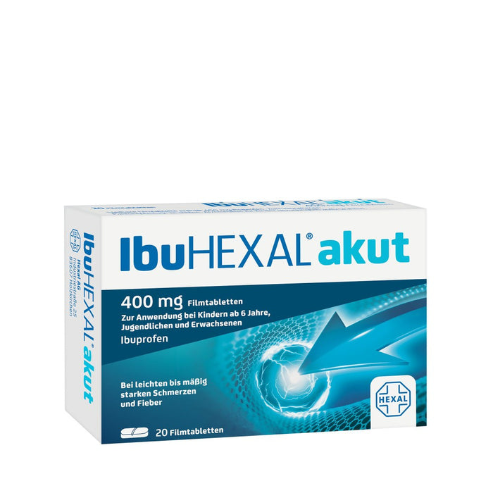 IbuHEXAL akut 400 mg, 20 St. Tabletten