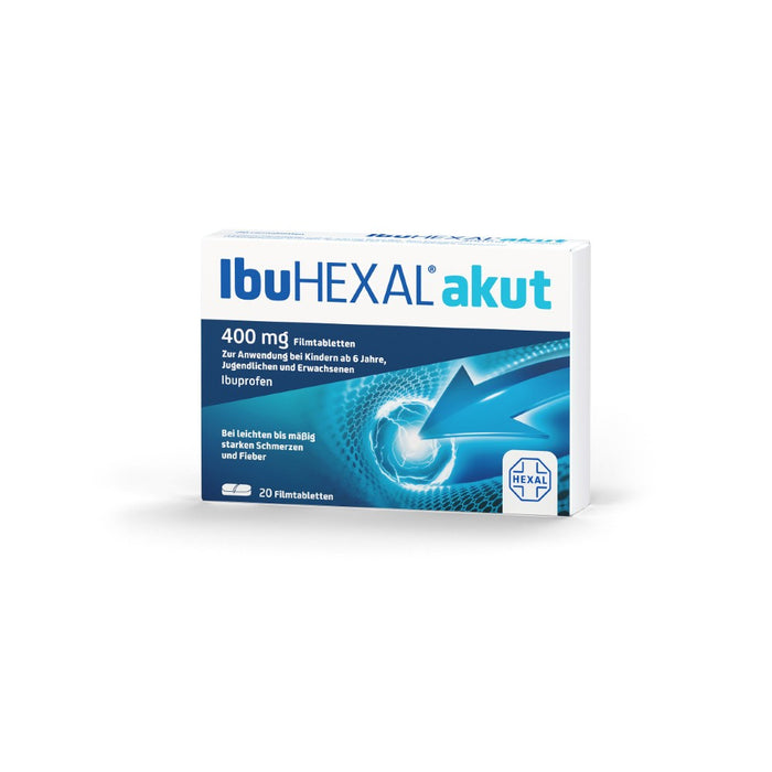 IbuHEXAL akut 400 mg, 20 St. Tabletten