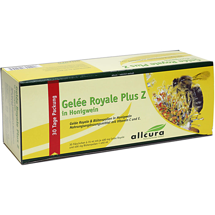 Allcura Gelee Royal plus Z in Honigwein Lösung, 30 pc Ampoules