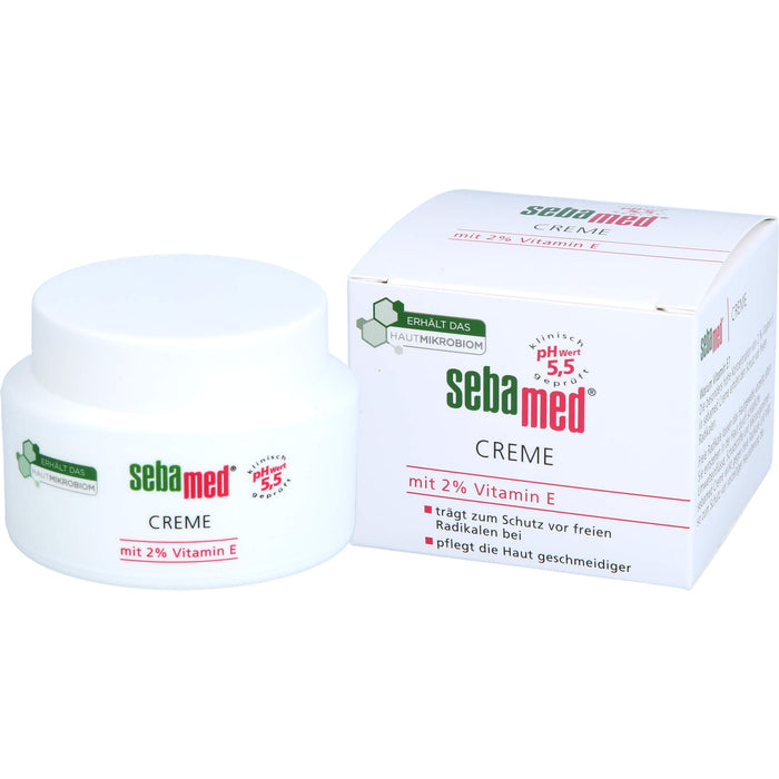 sebamed Creme mit 2 % Vitamin E, 75 ml Creme