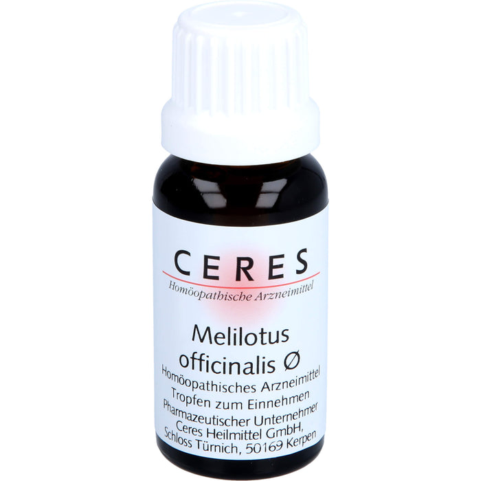 CERES Melilotus offic. Urtinktur, 20 ml Lösung