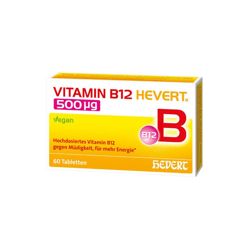 Vitamin B12 Hevert 500ug, 60 St TAB