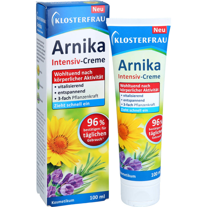 Klosterfrau Arnika Intensiv-Creme wohltuend nach körperlicher Aktivität, 100 ml Cream