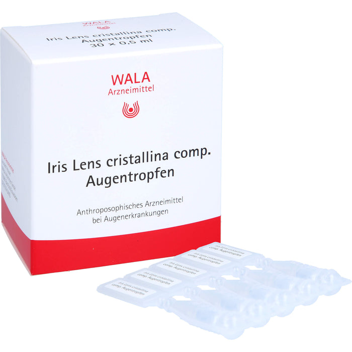 WALA Iris Lens cristallina comp. Augentropfen bei Augenerkrankungen, 30 pcs. Solution