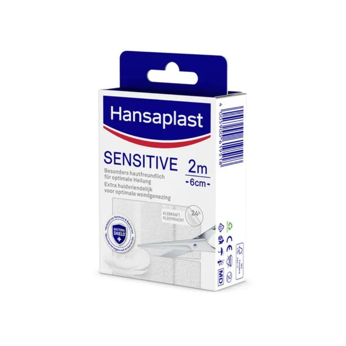 Hansaplast Sensitive Pflaster Hypoallergen 2mx6cm, 1 pc Pansement