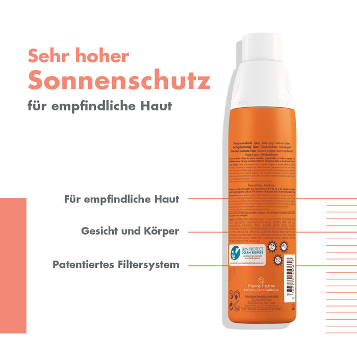 Avène Sonnenspray SPF 50+, 200 ml Solution