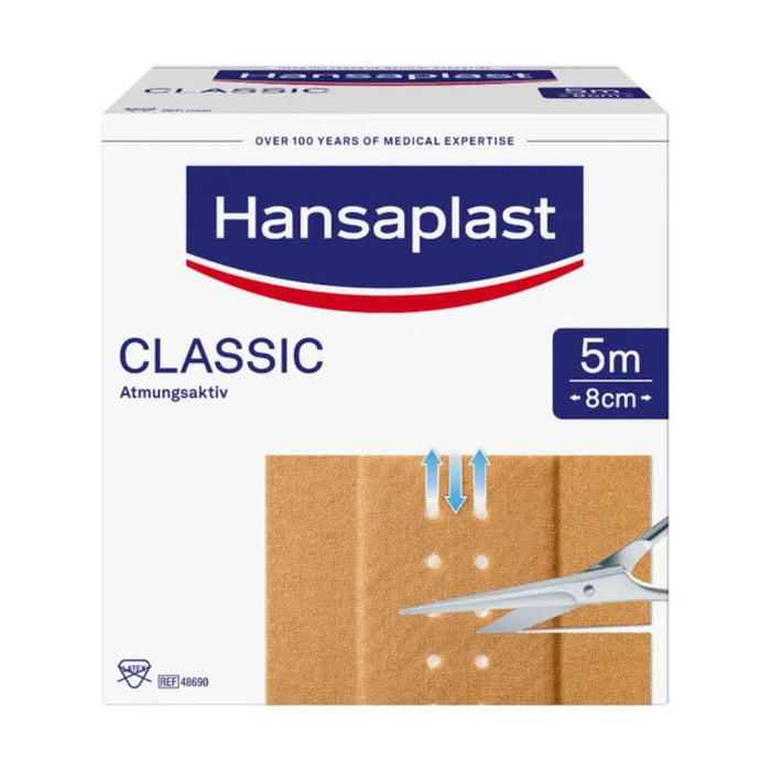 Hansaplast Classic 5 m x 8 cm Pflaster, 1 St. Pflaster
