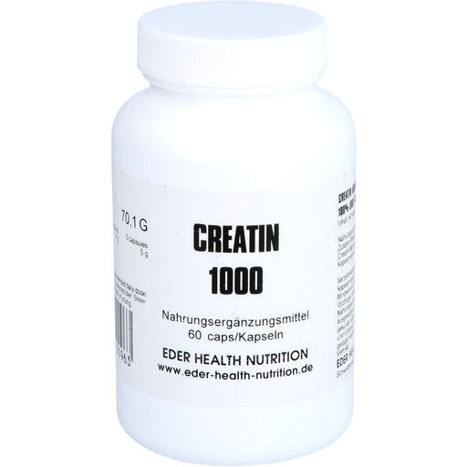 Creatin 1000 Pulver, 60 St KAP