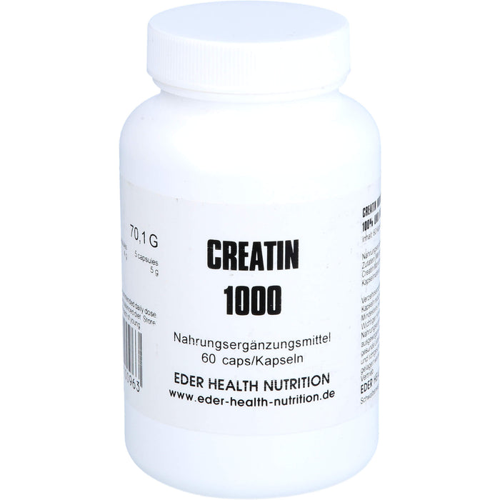Creatin 1000 Pulver, 60 St KAP