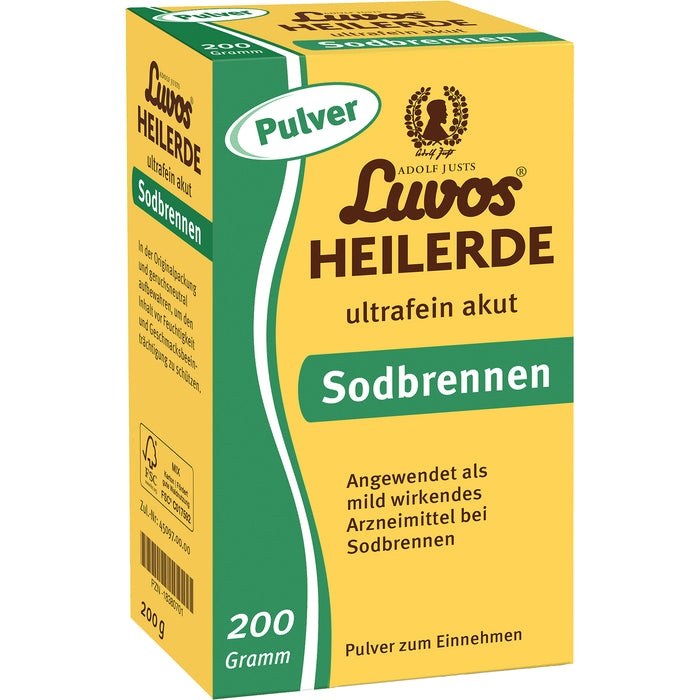 Luvos Heilerde ultrafein akut Sodbrennen, 200 g Pulver