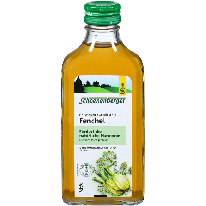 Schoenenberger Naturreiner Gemüsesaft Fenchel, 200 ml Solution
