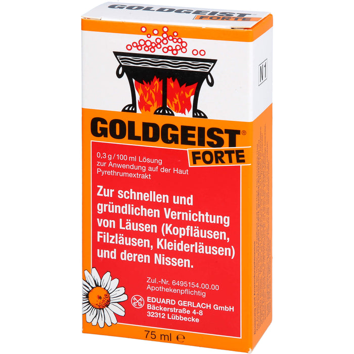 GOLDGEIST forte Lösung, 75 ml Solution