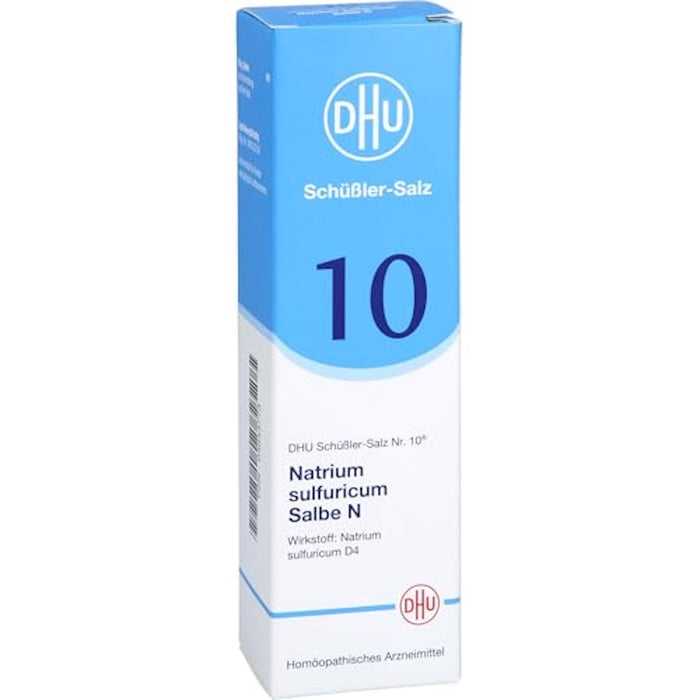 DHU Schüßler-Salz Nr. 10 Natrium sulfuricum N D4, 50 g Salbe
