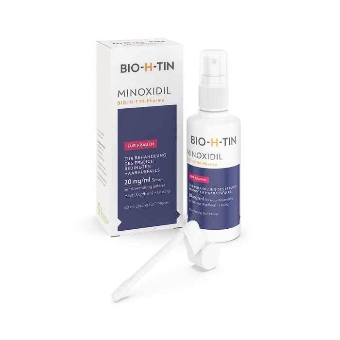 BIO-H-TIN Minoxidil Spray, 60 ml Lösung