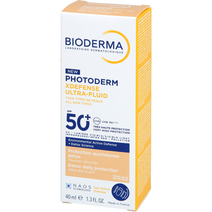 BIODERMA Photoderm XDefense Ultra-fluid LSF 50+ ungetönt, 40 ml Lösung