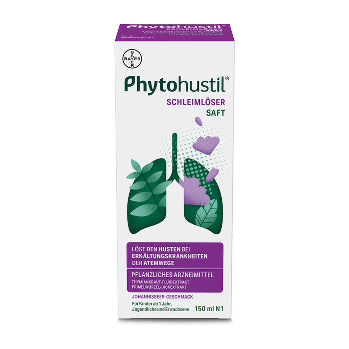 Phytohustil Schleimlöser Saft, 150 ml Saft