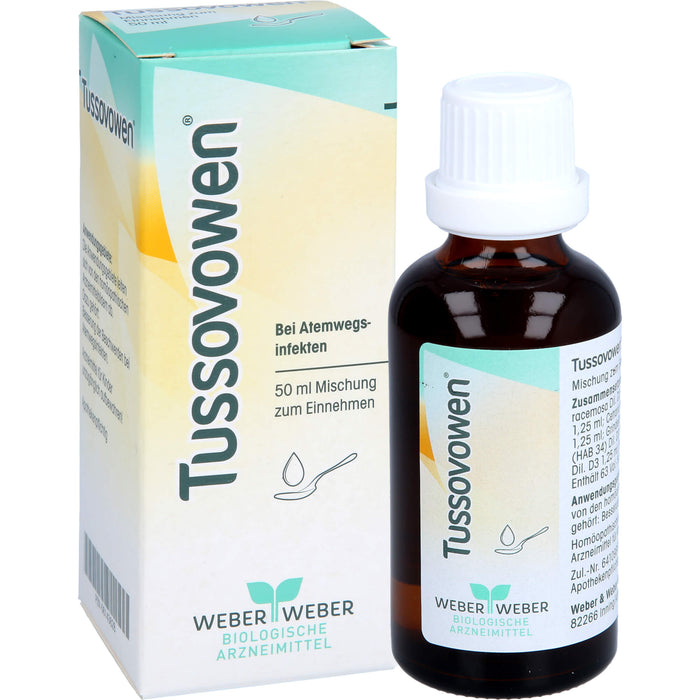 Tussovowen Mischung bei Atemwegsinfekten, 50 ml Solution