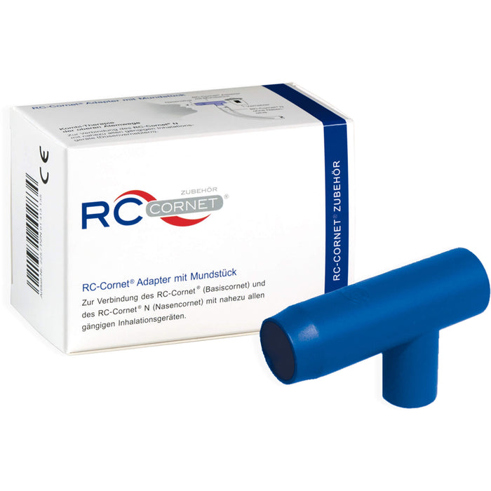 RC CORNET Adapter mit Mundstück f. Inhaliergeräte, 1 St 