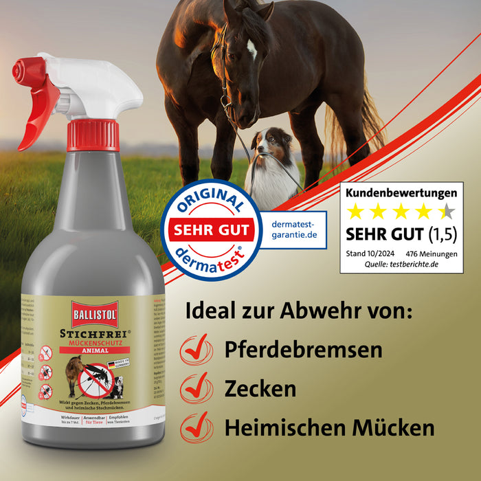 Stichfrei Animal Sprühflasche, 100 ml Solution
