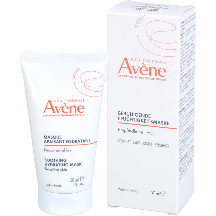 Avène beruhigende Feuchtigkeitsmaske für empfindliche Haut, 50 ml Cream