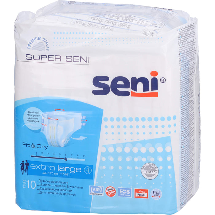 Seni Super Extra Large Inkontinenzslip, 30 pcs. Nappy trousers