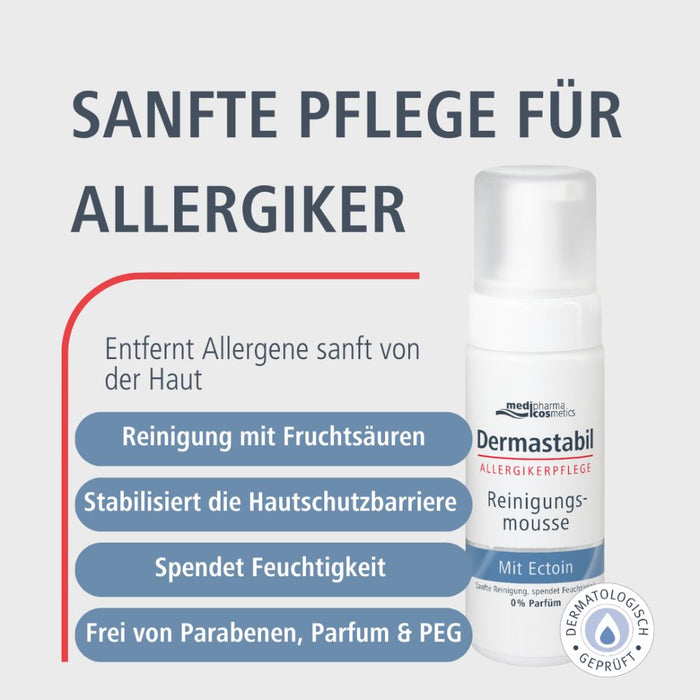 Dermastabil Reinigungsmousse, 150 ml Mousse