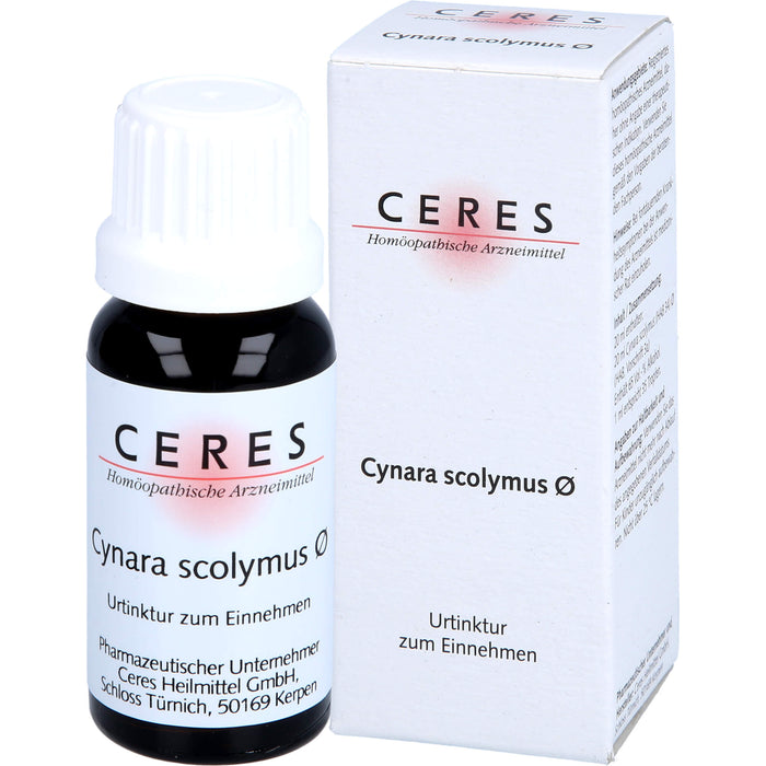 Ceres Cynara scolymus Urtinktur, 20 ml Solution