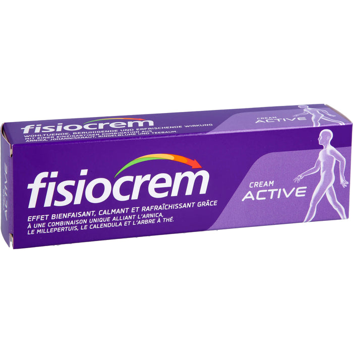 Fisiocrem Cream Active wohltuende Massagecreme, 60 ml Crème