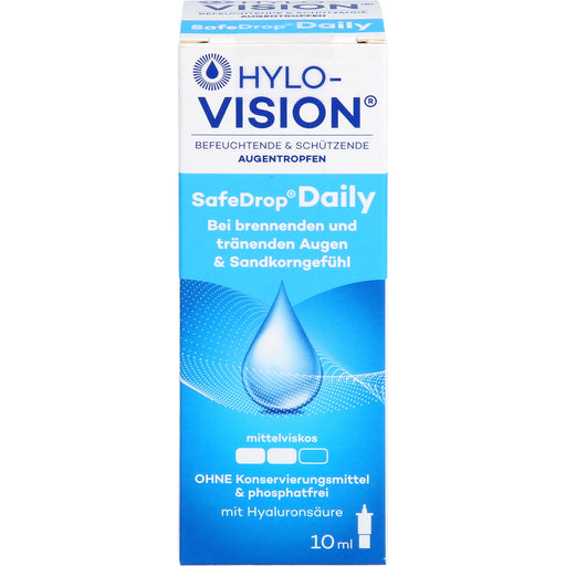HYLO-VISION SafeDrop Daily Augentropfen, 10 ml Tropfen