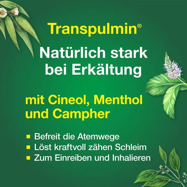 Transpulmin Erkältungsbalsam, 40 g Crème