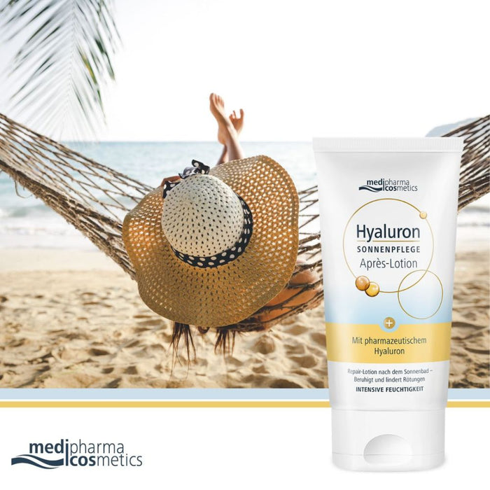 Medipharma Cosmetics Hyaluron Sonnenpflege Après-Lotion, 150 ml Cream