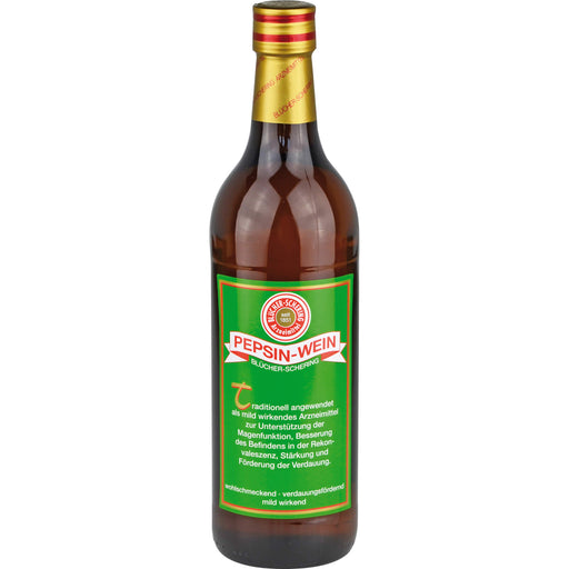 Blücher Schering Pepsin-Wein zur Unterstützung der Magenfunktion, 700 ml Lösung