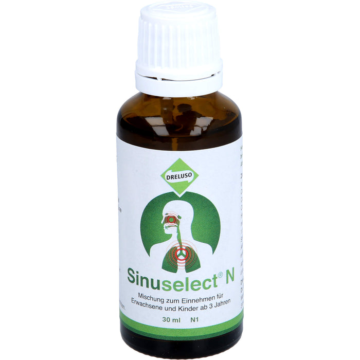 Sinuselect N Mischung bei Erkrankungen der Atemorgane, 30 ml Solution