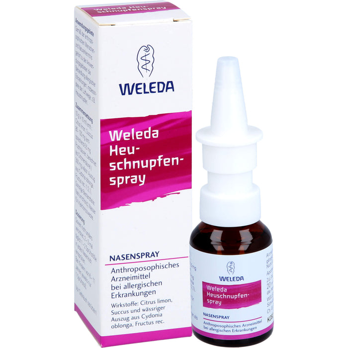 WELEDA Heuschnupfenspray Nasenspray, 20 ml Lösung