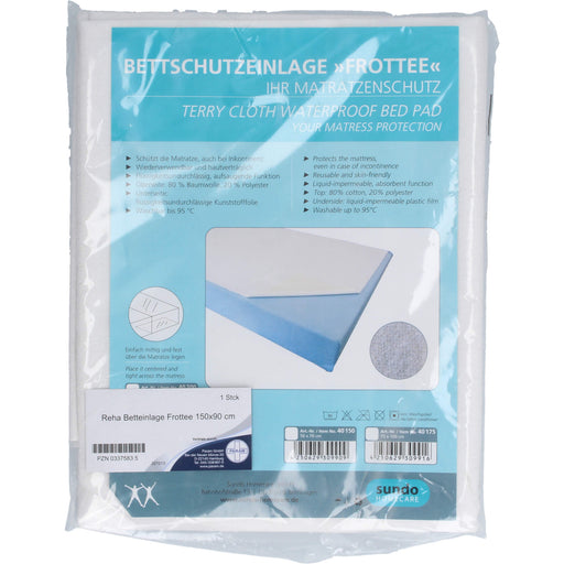 BETTEINLAGE FROTTEE 150X90, 1 St 