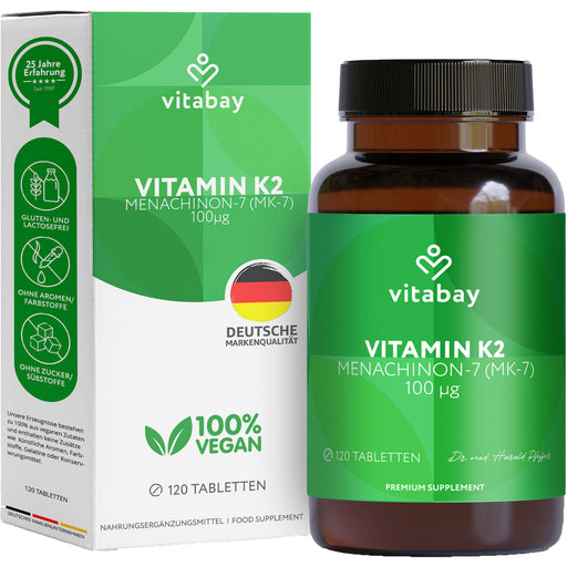 Vit K2 100 Mcg, 120 St TAB