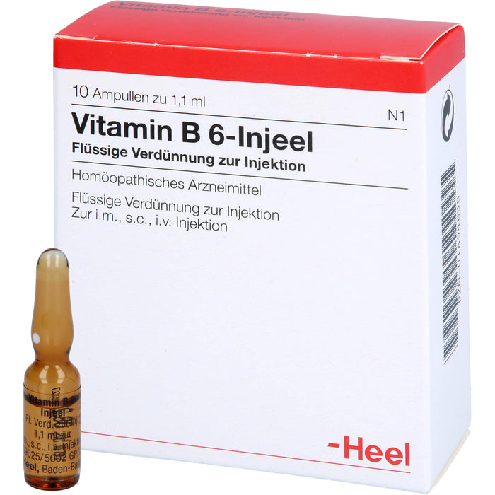Vitamin B 6 Injeel Amp., 10 St. Ampullen